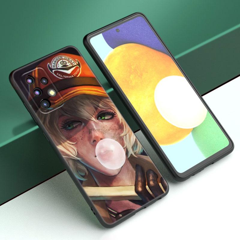 Игровой чехол для телефона Final Fantasy для Samsung A13 A22 A24 A32 A23 A25 A34 A35 A52S A53 A54 A55 A73 A12 A14 A15 A31 A33 A50 A51 A72