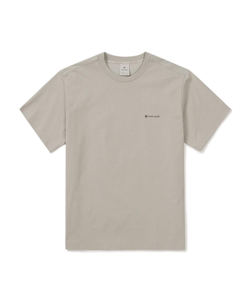 SNOWPEAK APPAREL Kland Гибридная футболка с коротким рукавом (S26Mmdts56) Светло-бежевый