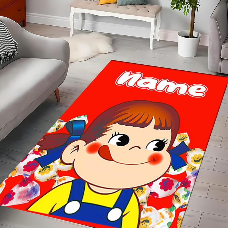 Custom personalization Peko Area Rug - Perfect For Kitchen, Bathroom,Laundry Room Decor Large Size Available,Gift All Seasons