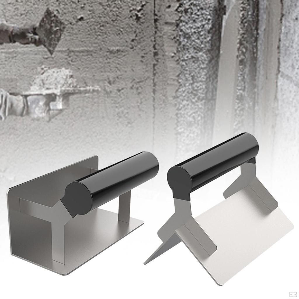 Угловой шпатель Кирпичная кладка Отделка Универсальная Противоскользящая рукоятка Цементный инструмент для DIY Внутренний и