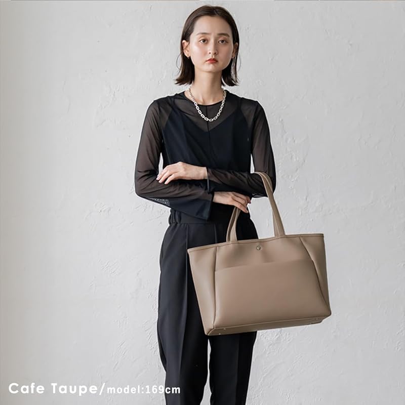 [VITAFELICE] Женская сумка-тоут с 8 карманами Vita Felice inb-10163p (Кафетоп)