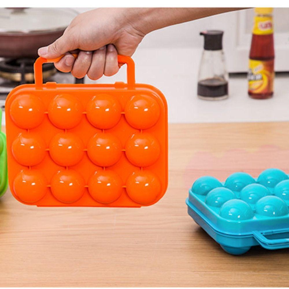 Picnic Rack Holder For Outdoor Camping Storage Boxes Egg Holder Egg Container Egg Box Storage Case