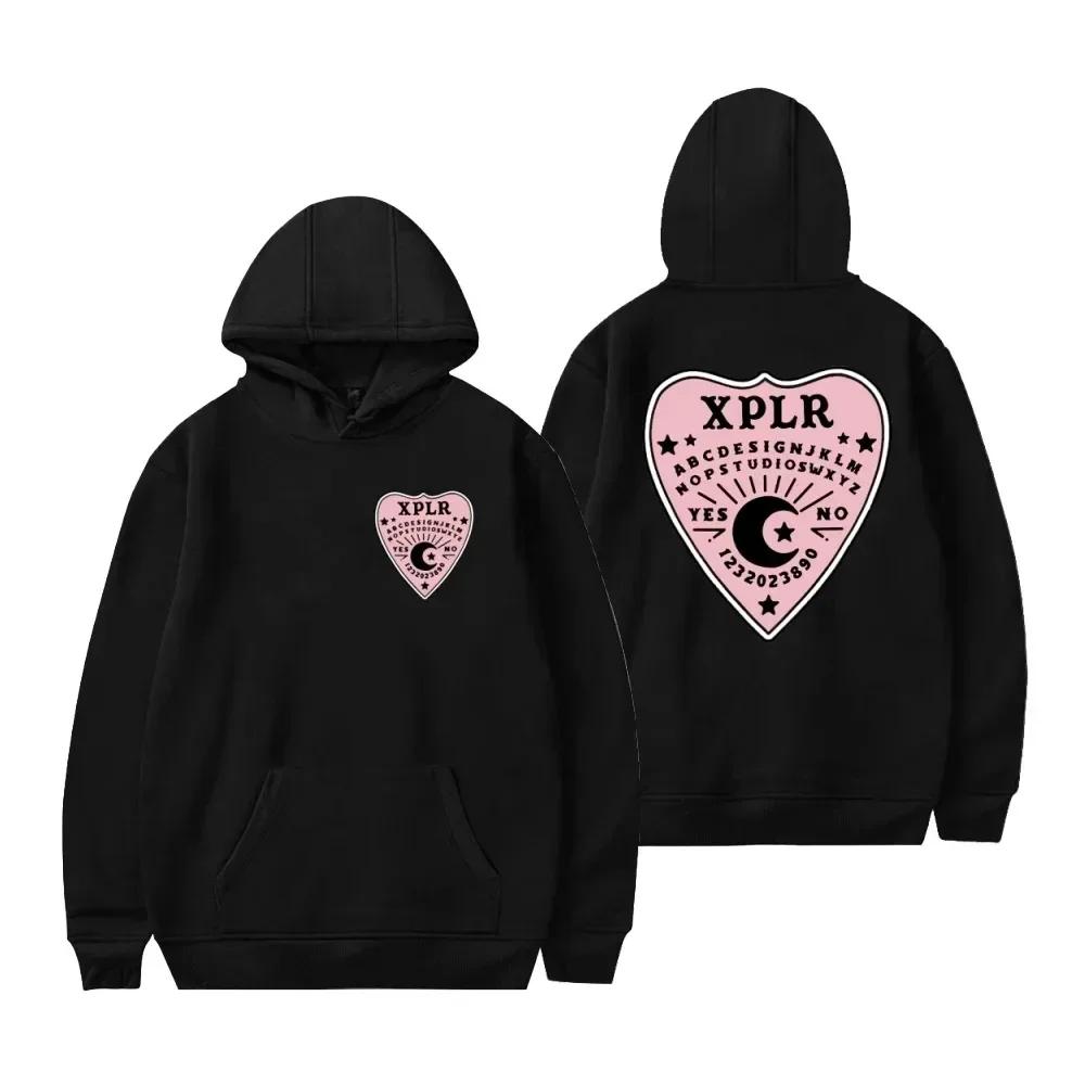 Мужская и женская толстовка с капюшоном Sam and Colby XPLR с длинными рукавами, повседневная толстовка с капюшоном, теплая уличная одежда, зимний топ
