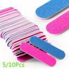 Double Sided Nail File Disposable Nail Equipment Accessories Buffer Files Manicure Tools Salon