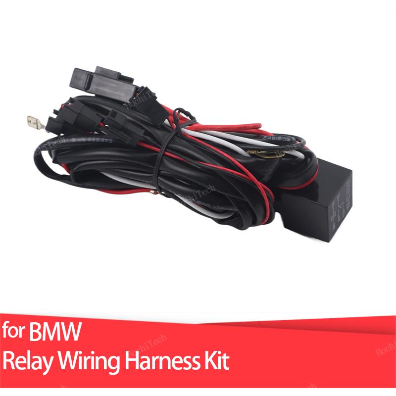 Комплект проводки с реле LED для колец 'Ангельские глазки' для BMW E46 E36 E38 E39 E90 E53 E60 E61 E83 CCFL С функцией плавного включения/выключения