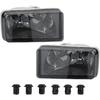 MAYASAF Пара дымчатых противотуманных фар для бампера CHEVY 2007-14 Silverado/Suburban/Avalanche/Tahoe, Для GMC 2007-14 Sierra/Yukon, 2007-08