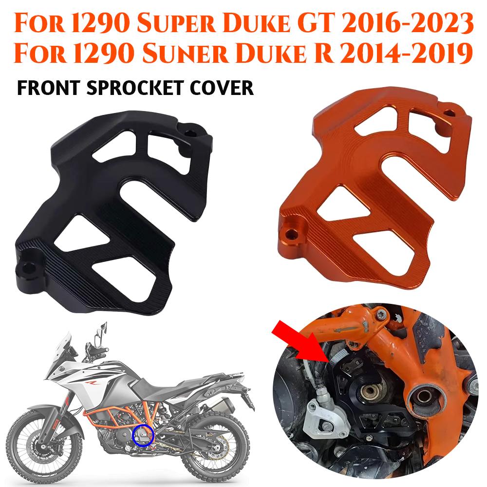 For KTM 1290 Super Duke R GT Superduke 1290GT 1290R Motorcycle Accessories Front Sprocket Cover Protector Chain Case Saver Guard