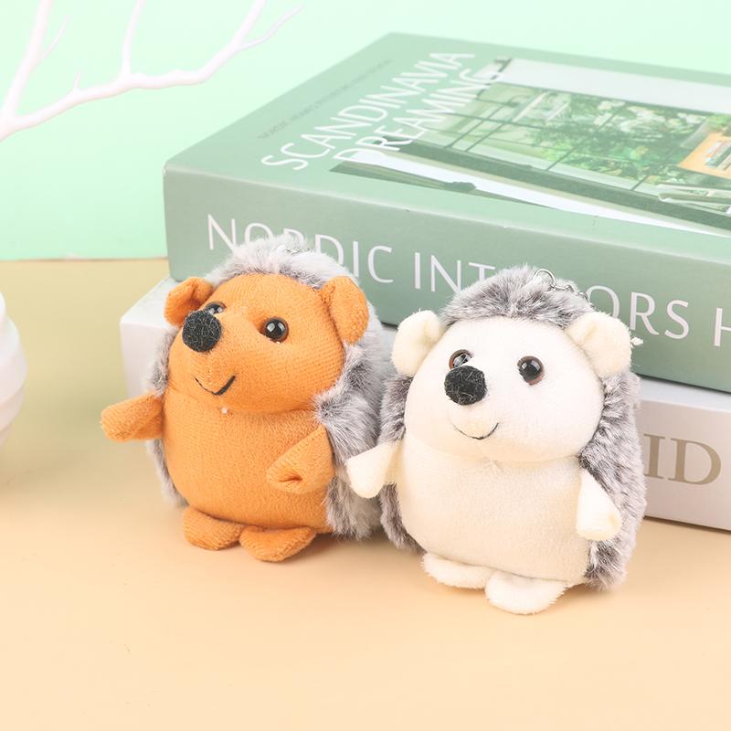 Ежик плюшевая игрушка мультфильм животное кулон кукла брелок автомобиль сумка брелок декор