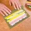 Large Green Plastic Sushi Tool Kimbap Sushi Roll Diy Onigiri Rice Paddles Tools Bamboo Sushi Mat Sushi Machine Tool Home Kitchen