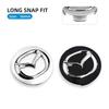 4Pcs Wheel Hub Center Cover CX-3 CX-4 CX-5 CX7 CX8 Long Leg 56MM ID53MM New Models For Mazda Atenza Axela Gray Black