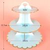 Cake Rack Stand 3 Layer Afternoon Tea Wedding Banquet Plates Party Utensils Birthday Party Christmas Party Cake Tools Display De