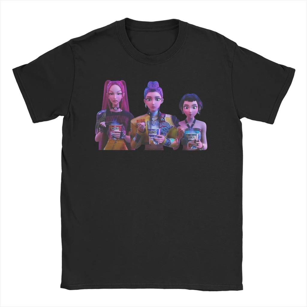 KPop Demon Hunters Blue Tiger for Men Women T Shirt Awesome Tee Shirt Short Sleeve Crewneck T-Shirt  Cotton Gift Idea Tee Tops