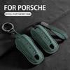 Чехол-оболочка из замши для автомобильного ключа Porsche 958 Macan 911 Panamera 996 991 Boxster 987 997 2019 2020 Держатель Брелок Аксессуары