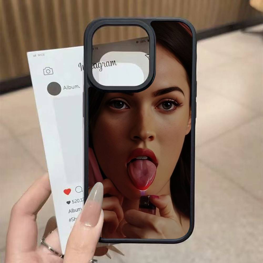 Чехол для телефона Jennifer's Body Меган Фокс Черный Силиконовый Жесткий Пластик Для Iphone 17 Air 16 15 14 13 12 11 Pro Max PC+TPU Чехол