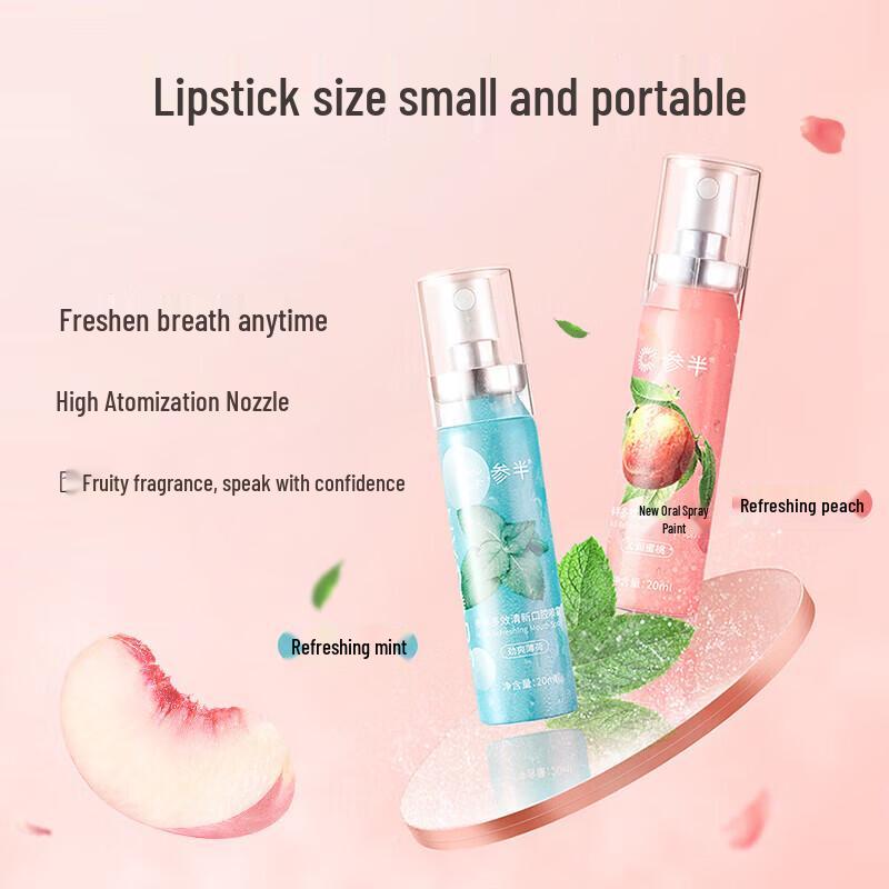 Спрей для освежения дыхания Cen Ban Персиковый