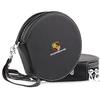 For Porsche Panamera Cayenne Taycan 911 718 Macan Carrera-GT PU Leather Car Logo CD DVD Storage Bag Disc Organizer Box Accessory