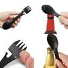 Portable Fork Shaped Bottle Opener | 2019 Multifunction Outdoor Camping Tool Spoon Kitchen Utensils
