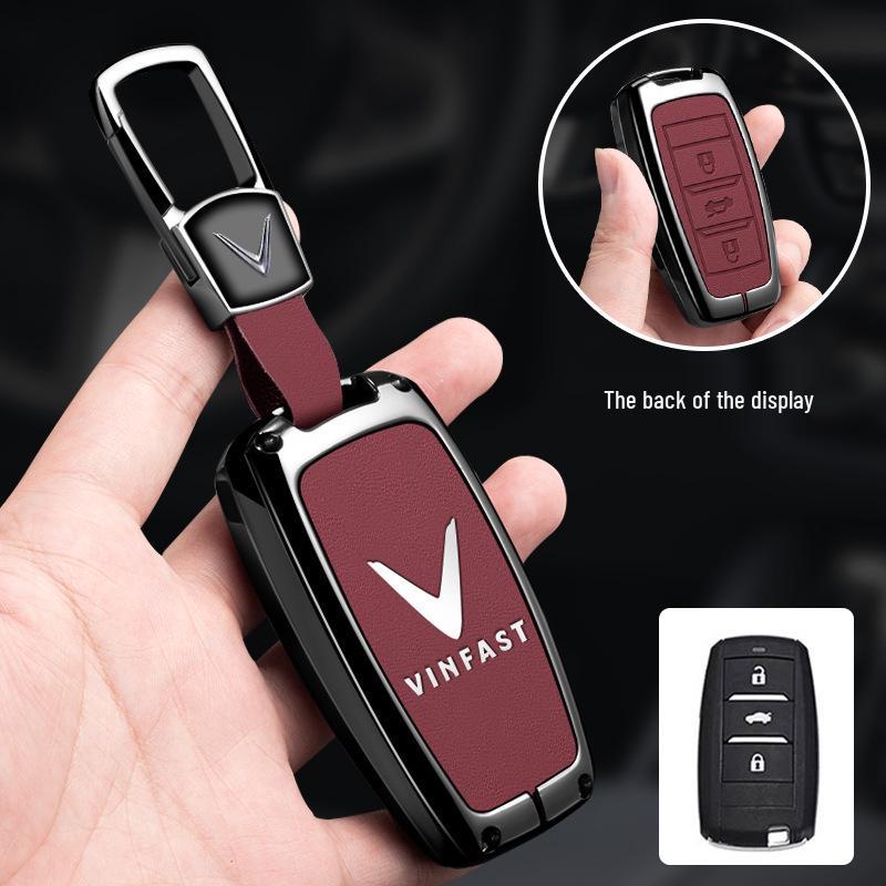 Премиальные чехлы для ключей для автомобилей Vinfast Вьетнам: Совместимо с моделями V5, VF8 и VF3/5/9.