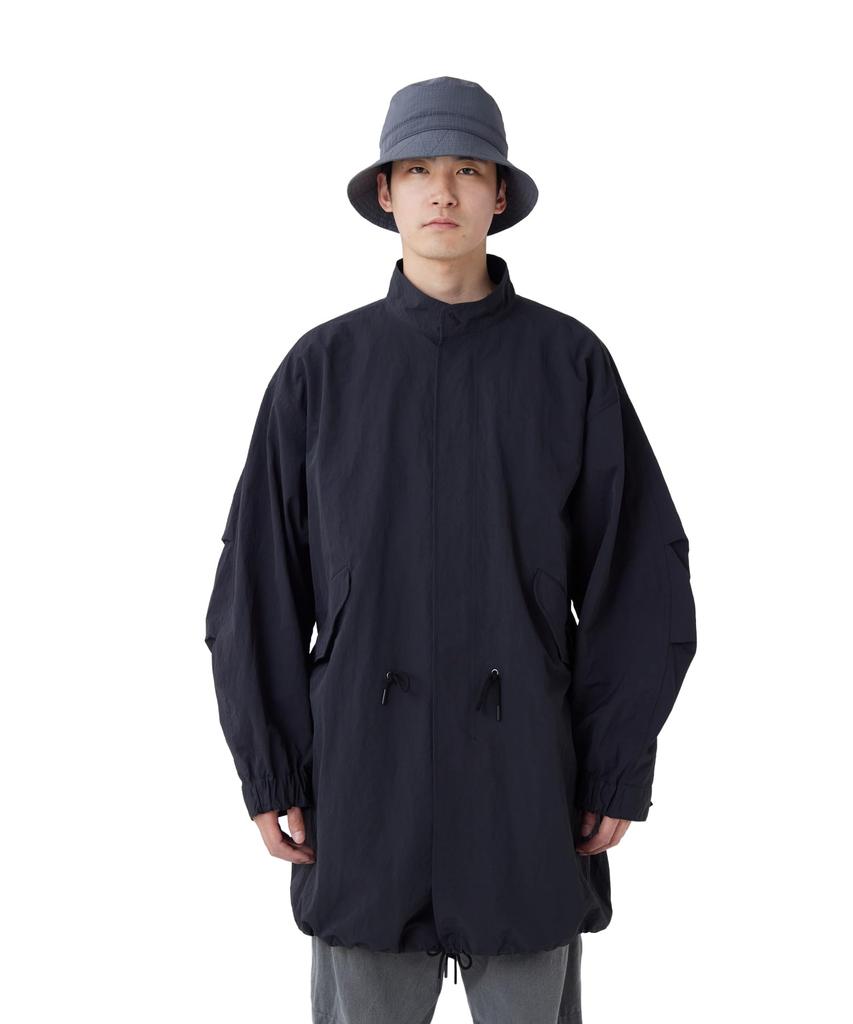 Snow Peak Nylon Washer Coat Outerwear Jacket Coat Overcoat Down Padded BLACK M CT-26SU002 Men's Women's
