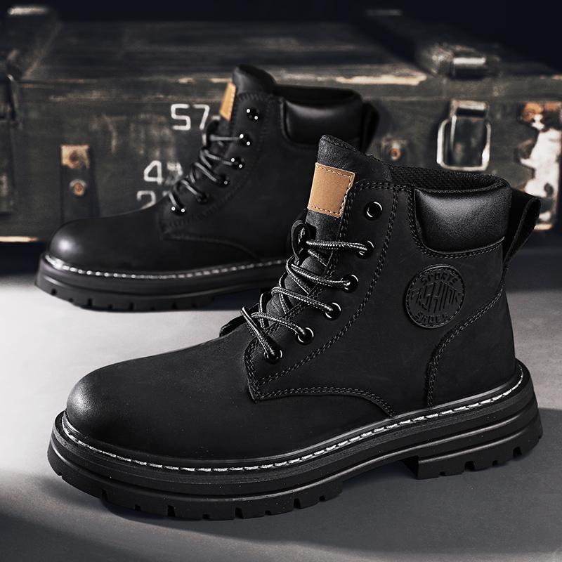 Мужская обувь Весна и осень Мужская повседневная деловая обувь Кожаная обувь Мужская кожаная поверхность Мягкая подошва Низкий верх повседневная обувь среднего возраста