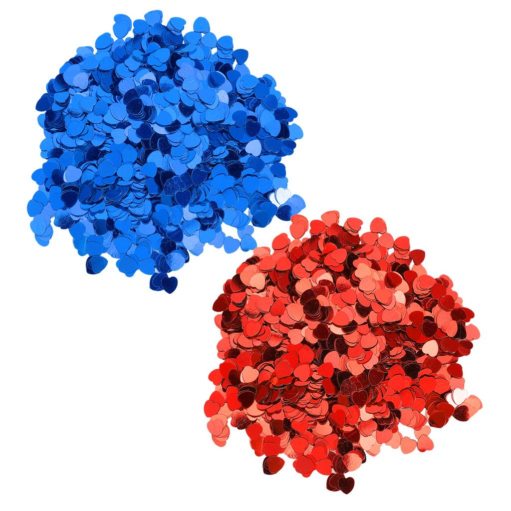 3000 шт., конфетти в форме сердца, свадебные украшения на день святого Валентина, блестки, посыпка, принадлежности для украшения