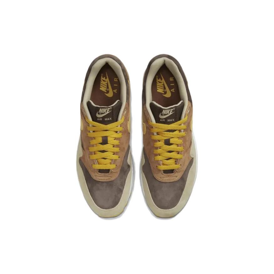 Nike Air Max 1 Premium Ugly Duckling - Кроссовки унисекс с орехами пекан Коричневый Желто-Охра Барокко-Коричневый DZ0482-200