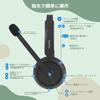 Гарнитура Nearity EP320 для звонков с USB-донглом, зарядка, Bluetooth, шумоподавление, 45 часов непрерывной работы, совместима с черным ПК, беспроводная, Центры,