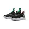 Under Armour Улица Сезам X Curry 9 Low Баскетбольные кроссовки Детские кроссовки Черный 3024250-002