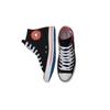 Converse Chuck Taylor All Star Удобные Универсальные Высокие Кеды из Канваса Унисекс Кроссовки Черные Красные 171963C