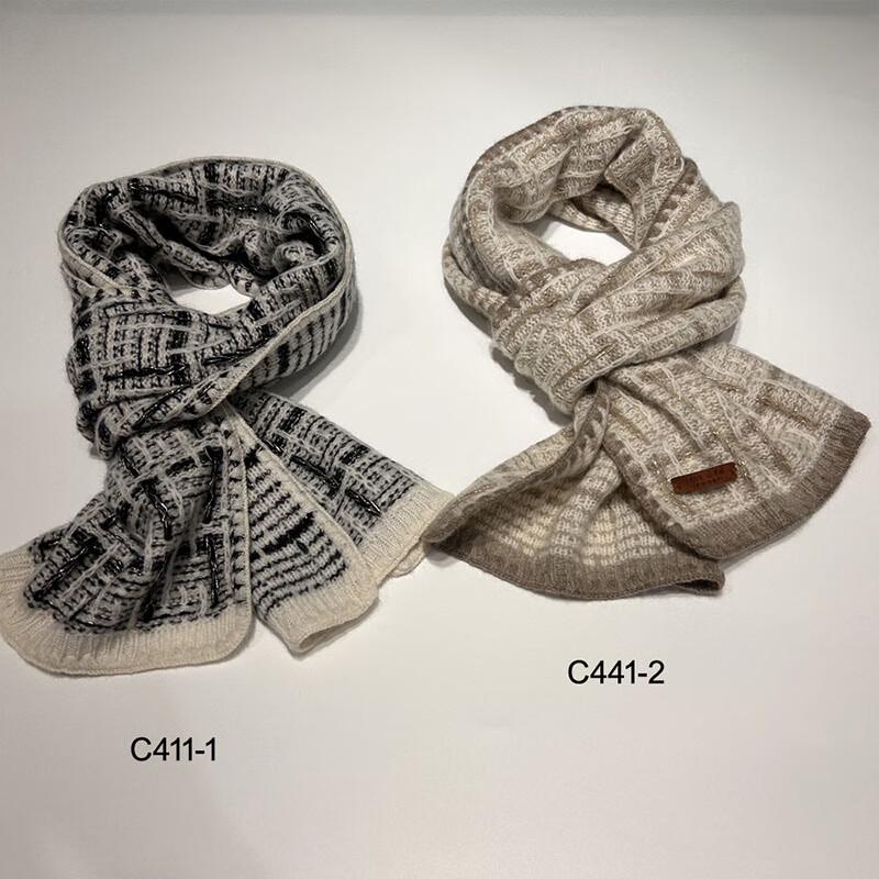 G·TENNA NX-C411 Women's Classic Cashmere Scarf