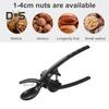 2 In 1 Nut Sheller And Cracker Tool Nutcracker for All Nuts Heavy Duty Shell Cracker with Non-slip Handle Chestnut Cutter for Walnuts Pecans Almonds