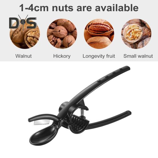 2 In 1 Nut Sheller And Cracker Tool Nutcracker for All Nuts Heavy Duty Shell Cracker with Non-slip Handle Chestnut Cutter for Walnuts Pecans Almonds