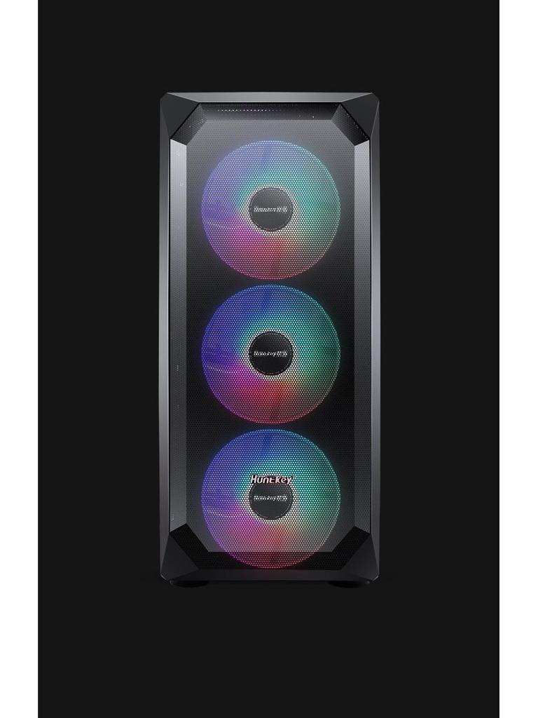 Игровой ATX-корпус Night Hunter 5 с водяным охлаждением и прозрачной боковой панелью