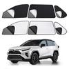 ZATOOTO Солнцезащитная сетка для Toyota RAV4 Легкая Защита от насекомых Солнце и Автомобиль Совместима с RAV4 Набор из 6 (50-я серия) Шторы, Магнитные, Двухслойные, Блокирующие,