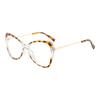 Anti-blue Light Glasses Metal Cat Eye Eyewear Women Men Exquisite Sweet Eyeglasses Blue Light Blocking Man Lady Computer Eyeglas