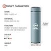 AAAYS1 For Opel 304 Stainless Steel Thermos Cup Smart Display Vacuum Water Cup Insignia Corsa Zafira Mokka Grandland Antara Ampera