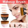 Foundation Brush Tool Professional Natural Hair Soft Smooth BB Cream Makeup Brushes Loose Powder Flat Brush Kit Cosmetic Tool