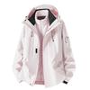 Верблюжьи куртки для пар, Однослойные ветровки для улицы, Мужские тонкие ветрозащитные водонепроницаемые куртки с цветными блоками