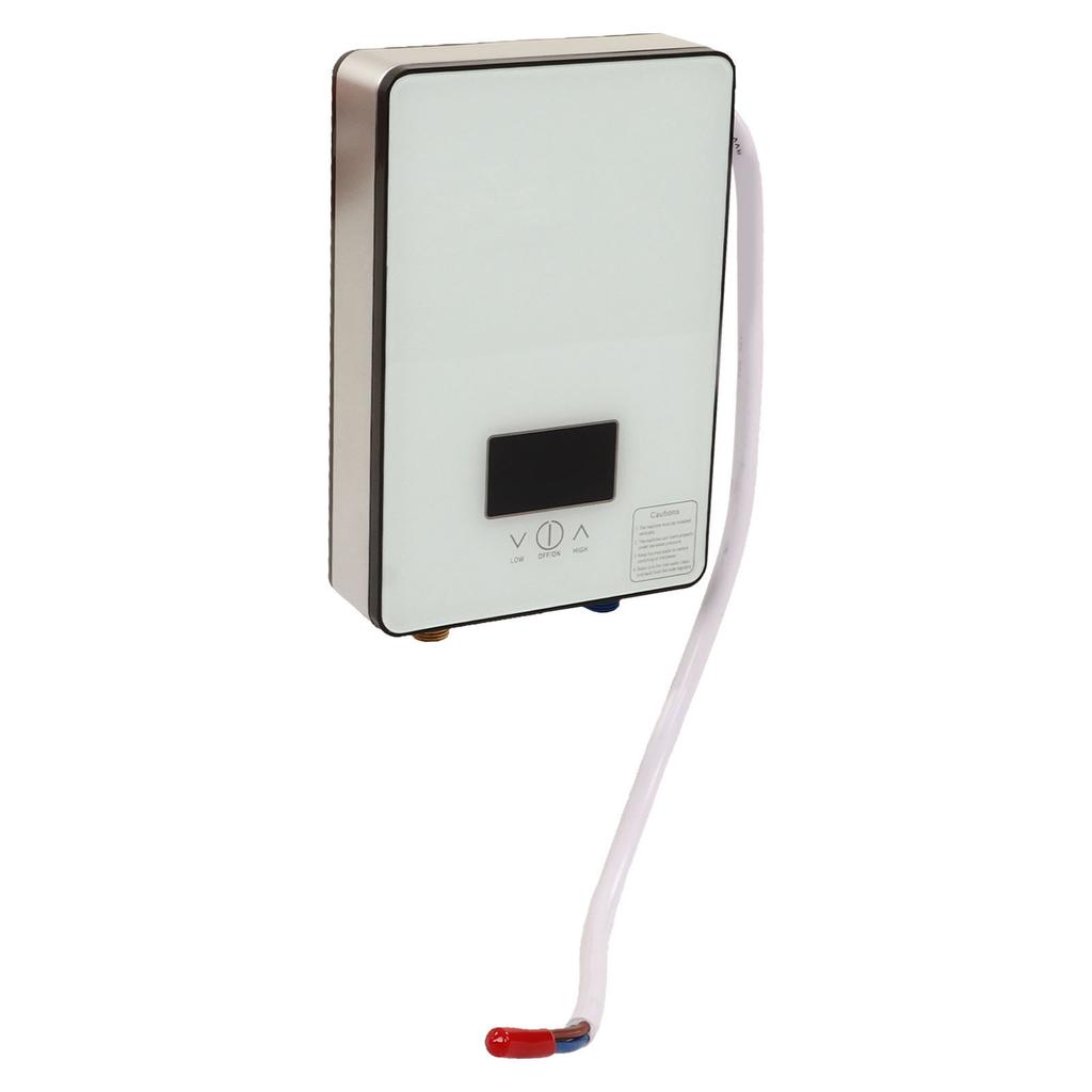 110V Tankless Electric Water Heater Digital Display 4500W Smart Thermostatic Water Heating Machine