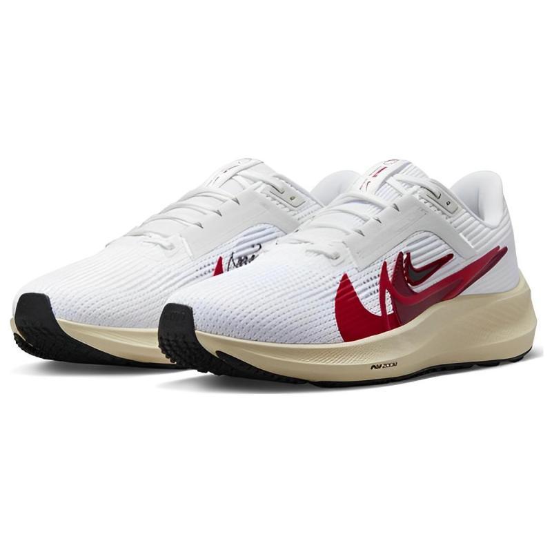 Nike Кроссовки Pegasus 40 Premum Белый/Красный для женщин FB7703-100