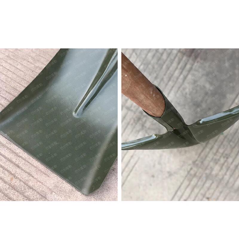 Heavy-Duty Square Head Outdoor Shovel