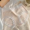 Antibacterial Comfortable and Minimalist Women's Underwear Cute and Fashionable Briefs Lace Hem and Seamless Cotton Underwear