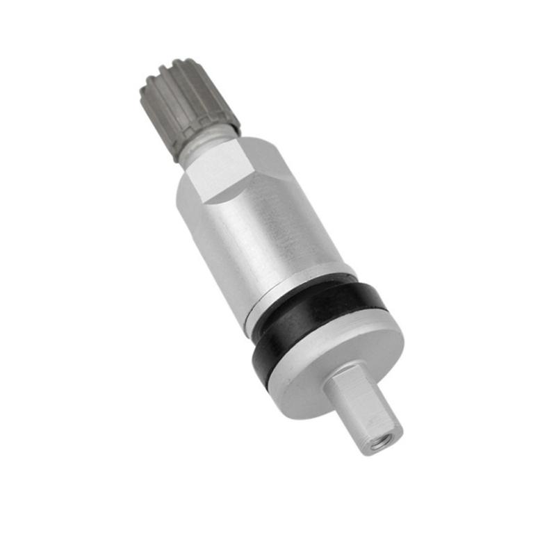 10 шт. автомобильный клапан, клапан контроля давления в шинах, насадка из алюминиевого сплава, измерительные детали TPMS