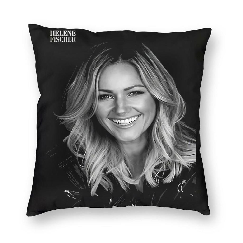 Helene Fischer Echo Awards Square Pillowcase Polyester Linen Velvet Creative Decor Throw Pillow Case Home Cushion Cover x