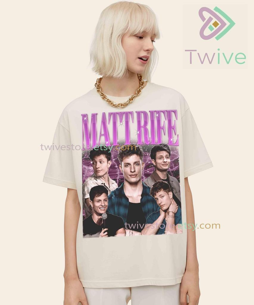Vintage Matt Rife T-Shirt: Comedian Graphic Tee, Fan Apparel