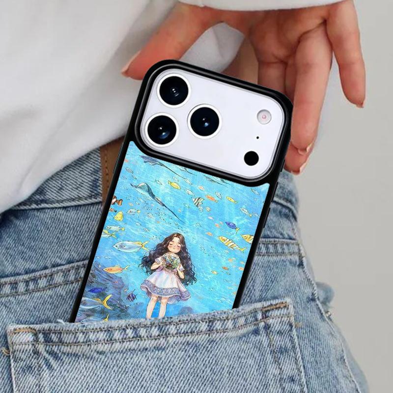 Чехол для телефона 'Дневник лесной девочки' для iPhone 17 Pro Max 12 13 14 15 16e 17 Pro Max Plus Air Cover