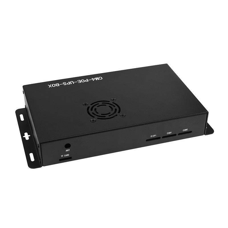 Плата расширения Raspberry Pi CM4 PoE ИБП с гигабитным Ethernet, двойным HDMI и 4 портами USB