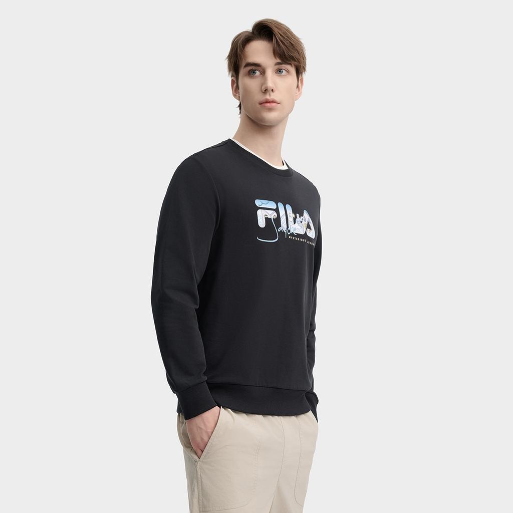FILA Sweatshirt Men's Jet Black F11M438204FBK