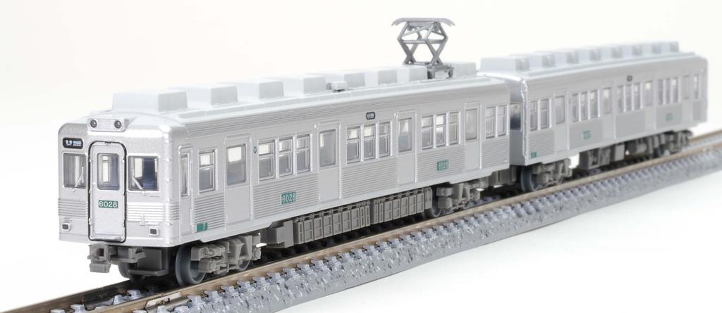 TOMYTEC Коллекция железных дорог: Nankai Electric Railway Серия 6000, Ностальгическая некрашеная нержавеющая сталь, Набор из 2 вагонов, Диорамные принадлежности, 335184