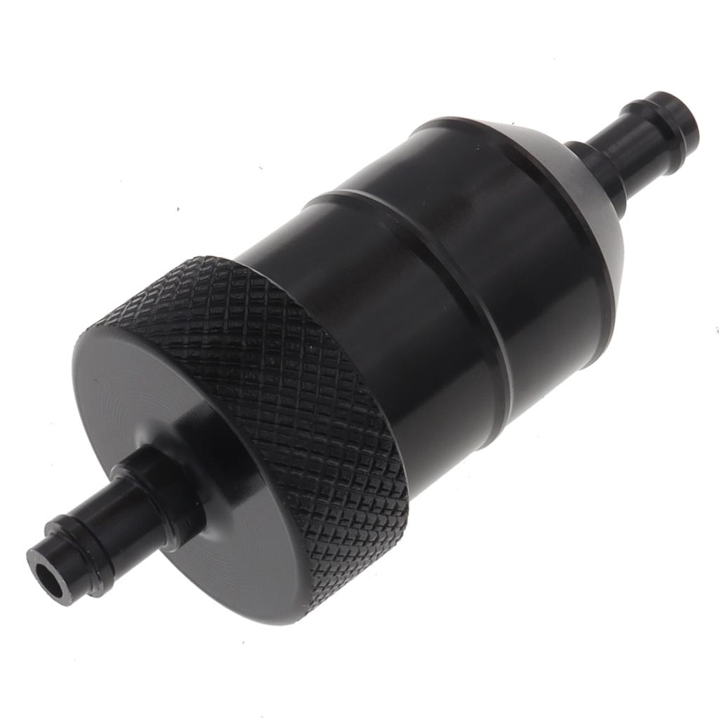 Blue Red Golden Green Silver Black 6mm Universal Aluminium Billet Petrol Gas Fuel Filter Motorcycle ATV Quad Pit Dirt Bike